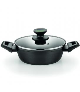 Cacerola baja monix green m480528/ ø28cm/ aluminio forjado/ apta para inducción