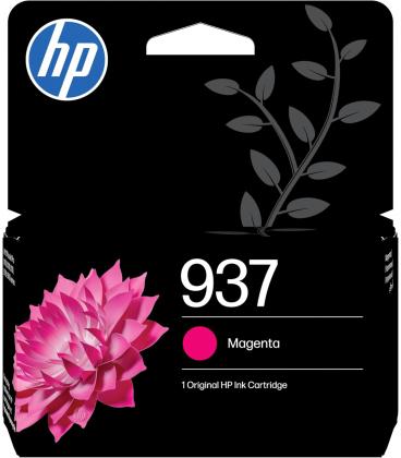 HP Cartucho de Tinta Original 937 magenta