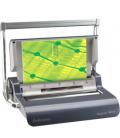 Encuadernadora de canutillo fellowes quasar wire/ plata