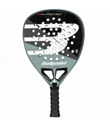 Pala de pádel bullpadel hack 04 comfort 2026 (paquito navarro)/ negra y gris