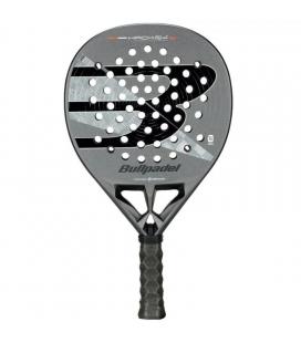 Pala de pádel bullpadel hack 04 hybrid 2026 (paquito navarro)/ negra y gris