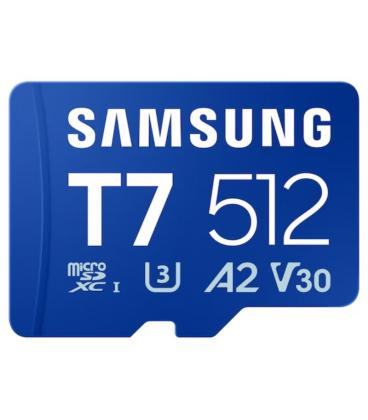 Tarjeta de memoria samsung p7 512gb microsd xc/ clase 10/ 170mbs