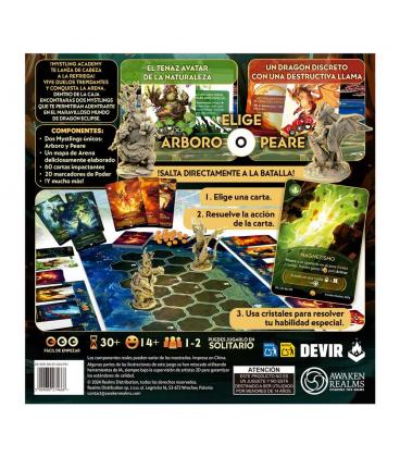 Juego de mesa dragon eclipse: mystling academy - peare contra arboro
