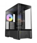 Caja ordenador gaming antec c6 curve atx argb cristal templado negra