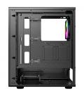 Caja ordenador gaming antec p6 neo argb atx cristal templado negra