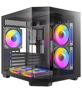 Caja ordenador gaming antec cx m2 argb matx cristal templado negra