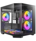Caja ordenador gaming antec cx m2 argb matx cristal templado negra