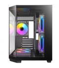 Caja ordenador gaming antec cx m2 argb matx cristal templado negra