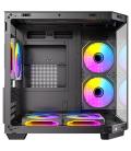 Caja ordenador gaming antec cx m2 argb matx cristal templado negra