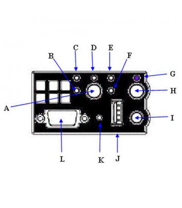Carcasa servidor intel axxrackfp