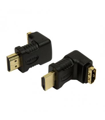 ADAPTADOR HDMI LOGILINK M-H ANGULO 90º - Imagen 1