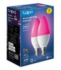 Bombilla inteligente tp - link tapo l430c rgb pack 2 unidades