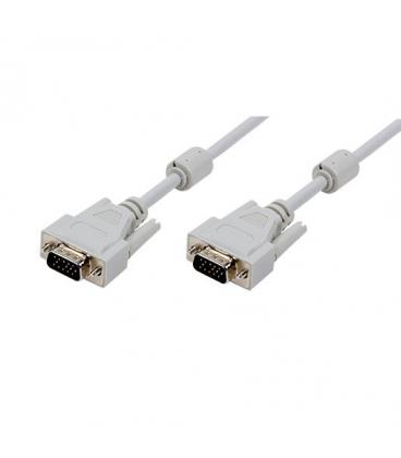 CABLE VGA M-M 1.8M GRIS LOGILINK - Imagen 1