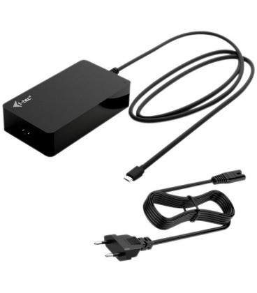 Cargador universal i - tec charger - c140w 140w usb tipo c negro