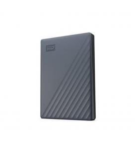 Disco duro externo hdd wd western digital 2tb my passport usb tipo c gris
