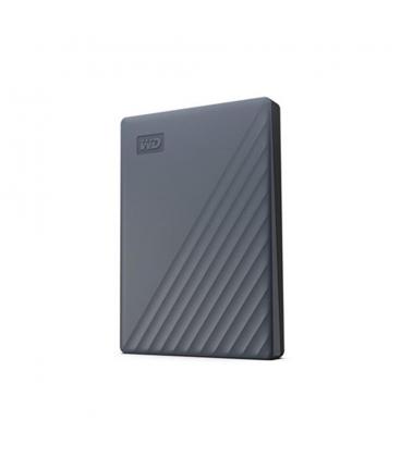 Disco duro externo hdd wd western digital 2tb my passport usb tipo c gris