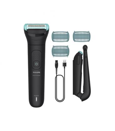 Cortabarbas philips beardtrimmer series 5000 bg5475/15/ con batería/ 4 accesorios