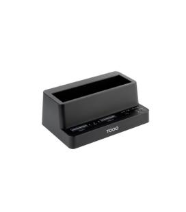 Docking station para ssd m2 sata/nvme tooq tqds-502b
