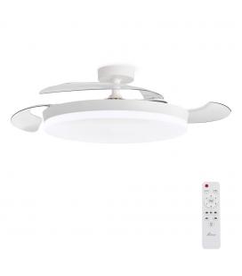 3nod - ventilador de techo con luz led concept ova motor dc 6 velocidades control remoto.
