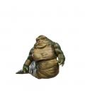 Figura hasbro star wars the black series the mandalorian and grogu rotta the hutt