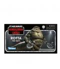 Figura hasbro star wars the mandalorian and grogu rotta the hutt