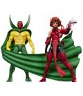 Pack 2 figuras marvel legends series earth's mightiest heroes avengers vision & scarlet witch