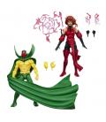 Pack 2 figuras marvel legends series earth's mightiest heroes avengers vision & scarlet witch