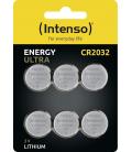 Pila botón Intenso CR2032 3V 220 mAh pack 6