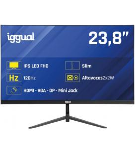 iggual Monitor 24" 1ms FHD 120Hz VGA HDMI DP MM