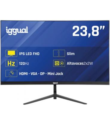 iggual Monitor 24" 1ms FHD 120Hz VGA HDMI DP MM