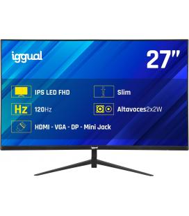 iggual Monitor 27" 1ms FHD 120Hz VGA HDMI DP MM