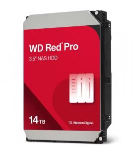 Disco duro western digital wd red pro nas 14tb/ 3.5'/ sata iii/ 512mb