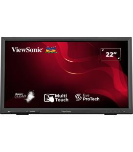 Viewsonic TD2223-2 pantalla para PC 55,9 cm (22") 1920 x 1080 Pixeles Full HD LCD Pantalla táctil Negro
