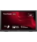 Viewsonic TD2223-2 pantalla para PC 55,9 cm (22") 1920 x 1080 Pixeles Full HD LCD Pantalla táctil Negro