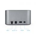 TooQ TQDS-805G base de conexión para disco duro USB 3.2 Gen 1 (3.1 Gen 1) Type-B Aluminio