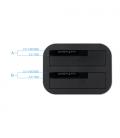 TooQ TQDS-805G base de conexión para disco duro USB 3.2 Gen 1 (3.1 Gen 1) Type-B Aluminio