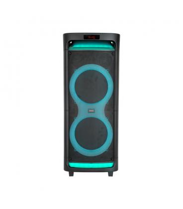 Altavoz phoenix bigboss xl 300w rms 2 microfonos inalambricos batería 9000mah bluetooth radio ecualizador rgb