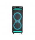 Altavoz phoenix bigboss xl 300w rms 2 microfonos inalambricos batería 9000mah bluetooth radio ecualizador rgb