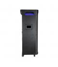 Altavoz phoenix bigboss xl 300w rms 2 microfonos inalambricos batería 9000mah bluetooth radio ecualizador rgb