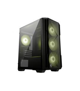 Caja ordenador gaming msi mag forge m120r airflow matx argb cristal templado negra
