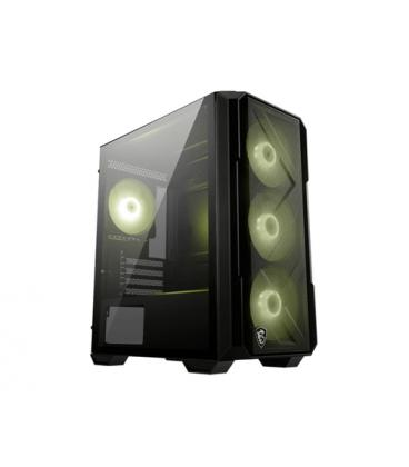 Caja ordenador gaming msi mag forge m120r airflow matx argb cristal templado negra