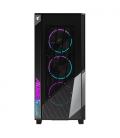 Caja ordenador gaming gigabyte gb - ac500g st atx argb vidrio negra