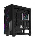 Caja ordenador gaming gigabyte gb - ac500g st atx argb vidrio negra