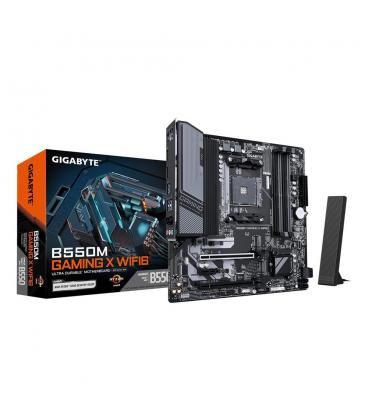 Placa base gigabyte b550m gaming x wifi6 am4 matx - 4x ddr4