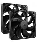 Ventilador caja rs140 2x 140mm negro
