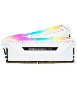 Memoria ram ddr4 16gb 2x8gb corsair vengeance rgb pro 3200mhz cl16 blanca