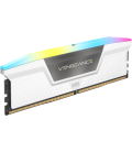 Memoria ram ddr5 32gb 2x16gb corsair vengeance rgb white - 6000mt - s - pc5 - 48000 - cl30