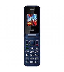 Logicom fleep 450 móvil básico 4g 1.77" ds bt azul