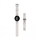 Smartwatch hammer ventus black + correa blanca