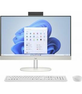 Ordenador all in one hp 24 - cr0014ns cel n100 - 8gb - ssd&nbsp;512gb - 23.8 pulgadas - freedos - blanco